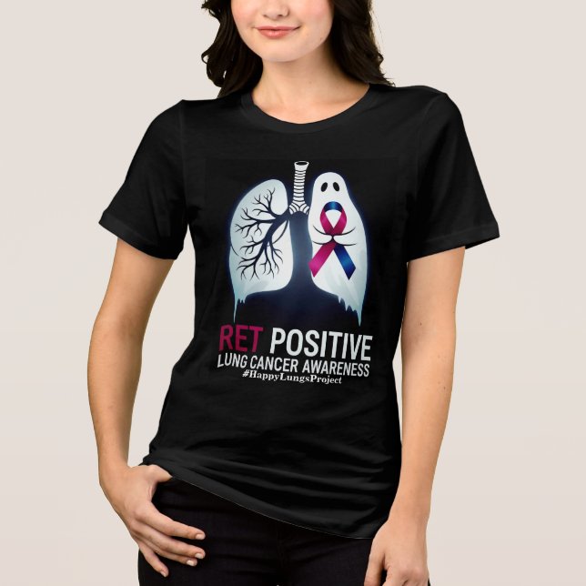 Camiseta Triblenda Women's Happy Lungs Project Fundraiser Shirt v4 (Anverso)