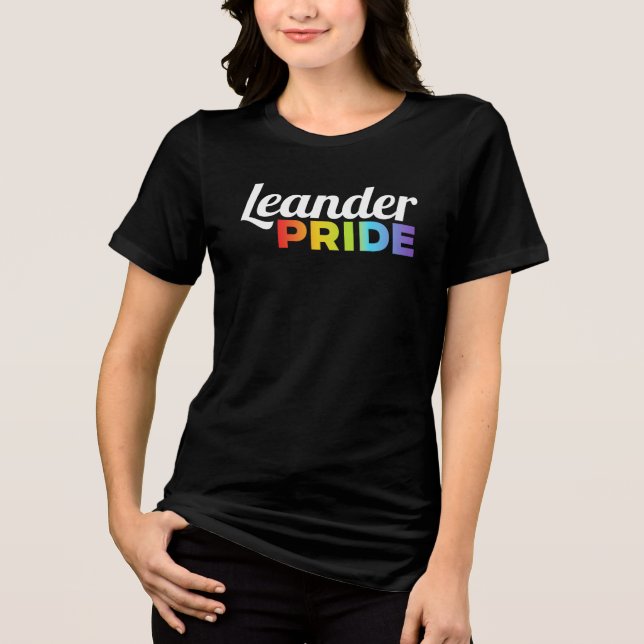 Camiseta Triblenda Women's Leander Pride T-Shirt (Anverso)