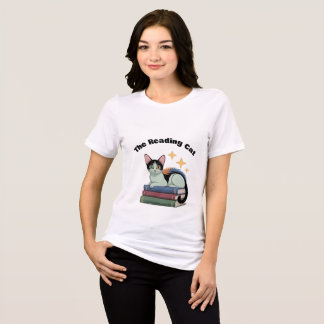 Camiseta Triblenda Women's T-shirt - The Reading Cat