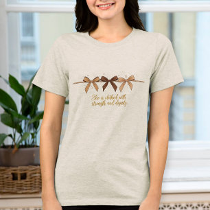 Camiseta Triblenda  Women's T-shirt with Bible Verse - Trendy 