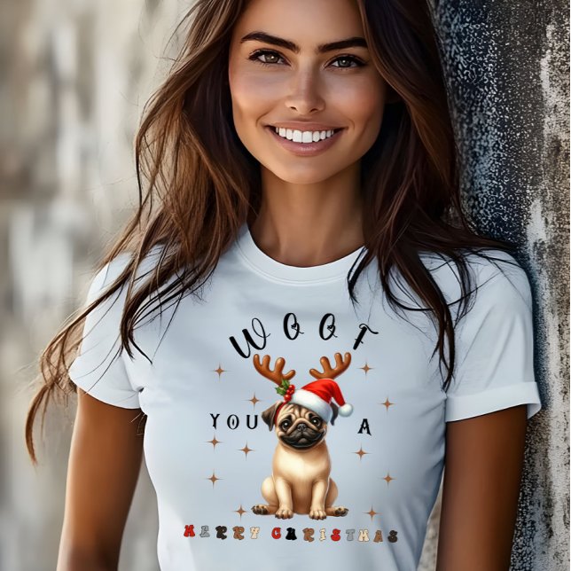 Camiseta Triblenda Woof You a Merry Christmas (Subido por el creador)