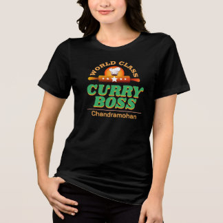 Camiseta Triblenda World Class CURRY BOSS Caribbean Cooking
