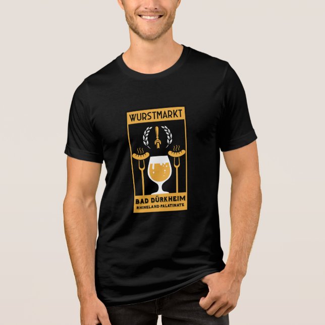 Camiseta Triblenda Wurstmarkt Bad Dürkheim (Anverso)