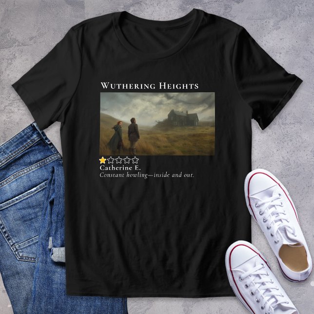 Camiseta Triblenda Wuther Heights One Star Review Bookish (Subido por el creador)
