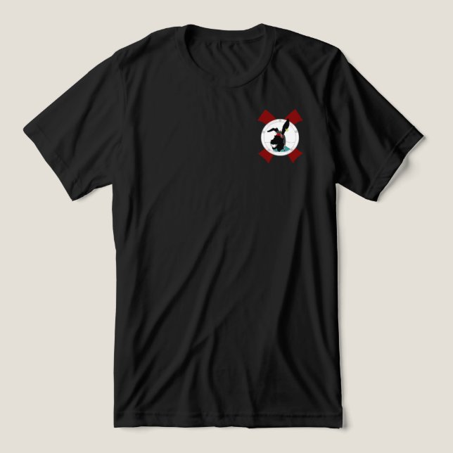Camiseta Triblenda X marca el bolsillo del spot (Diseño delantero )