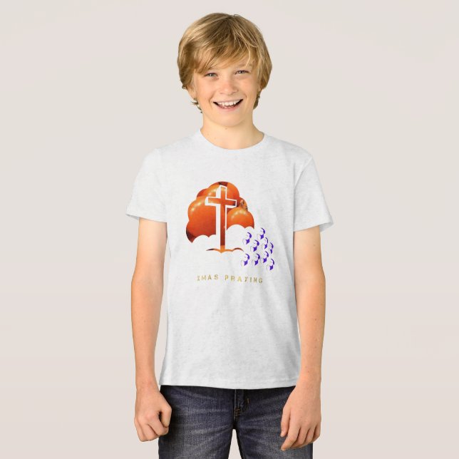 Camiseta Triblenda Xmas Praying (Anverso Completo)