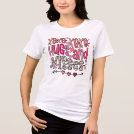 Camiseta Triblenda XOXO Abrazos y Besos Día de San Valentín