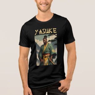 Camiseta Triblenda Yasuke Black Samurai Martial Gift