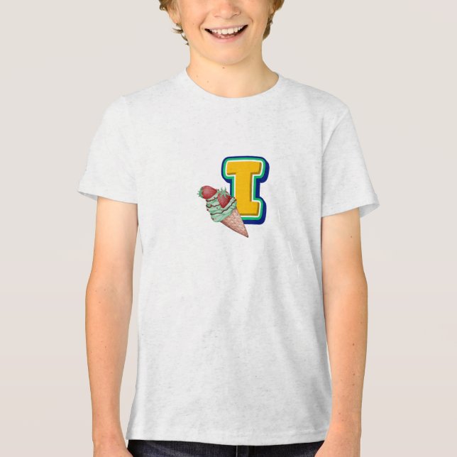Camiseta Triblenda Yo por helado (Anverso)