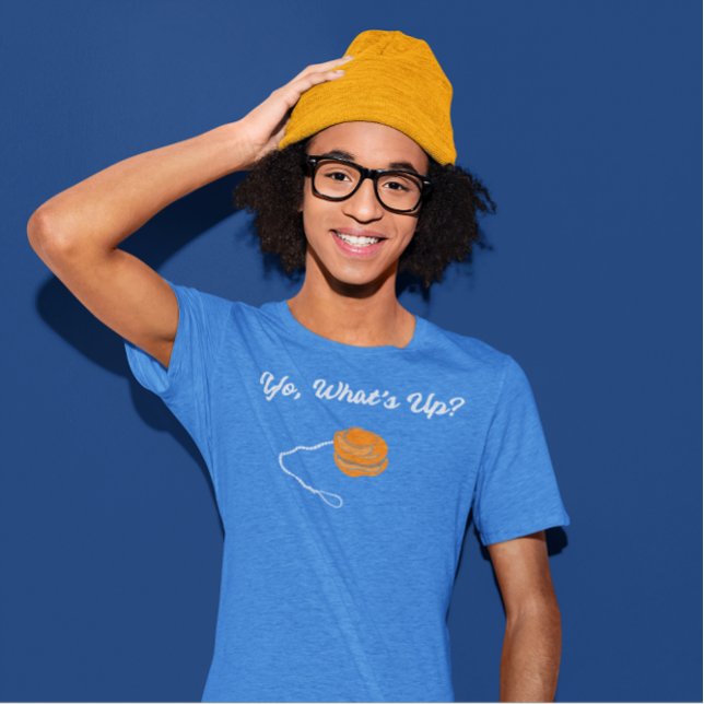 Camiseta Triblenda Yo qué pasa con el gráfico retro Yo-Yo (Subido por el creador)