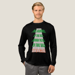 Camiseta Triblenda Yoga: el viaje del yo, la camiseta.