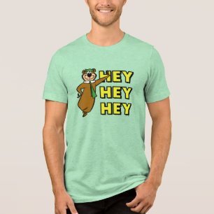 Camiseta Triblenda Yogi Bear Hey Hey