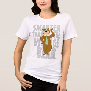 Camiseta Triblenda Yogi "Más Inteligente Que El Oso Medio"