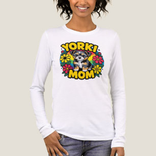 Camiseta Triblenda Yorki Mom Floral