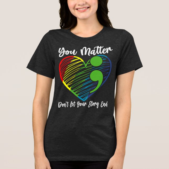 Camiseta Triblenda You Matter (Anverso)