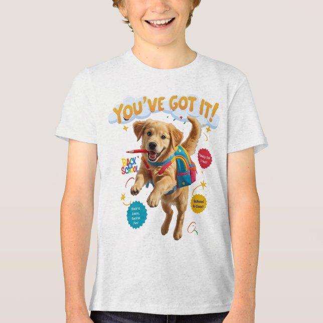 Camiseta Triblenda You’ve Got It! – Back to School Joy (Anverso)