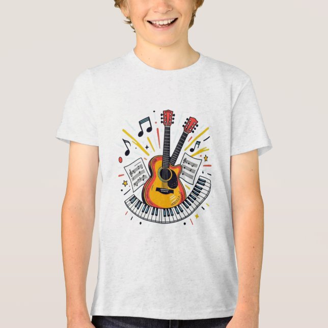 Camiseta Triblenda Young music star club (Anverso)