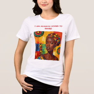 Camiseta Triblenda “Zainab” Hija del Sol Dorado