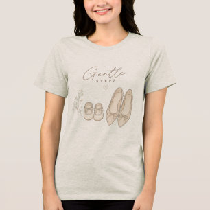 Camiseta Triblenda Zapatos elegantes para madre y bebé "Gentle Steps"