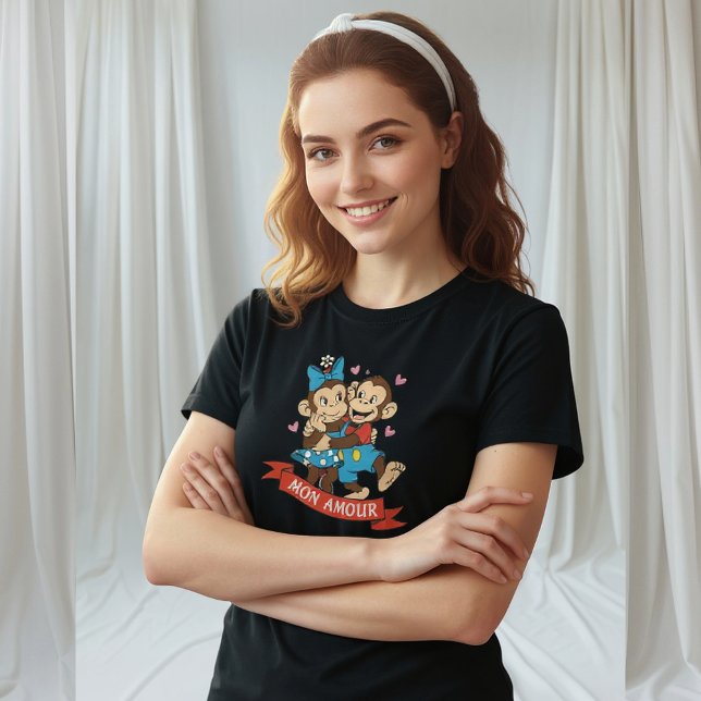 Camiseta Triblenda Zina and Mimo, mon amour (Subido por el creador)