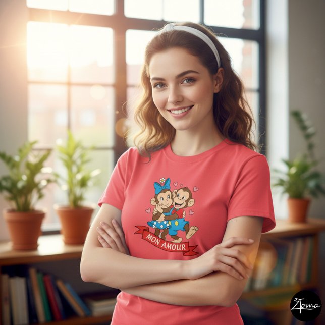 Camiseta Triblenda Zina and Mimo, mon amour (Subido por el creador)