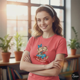 Camiseta Triblenda Zina and Mimo, mon amour