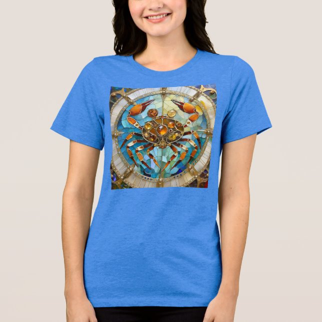 Camiseta Triblenda Zodiaco - Cáncer El Cangrejo (Anverso)