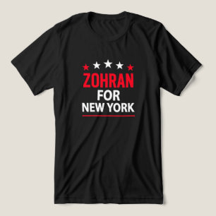 Camiseta Triblenda Zohran para Nueva York - Audaz Apoyo Político