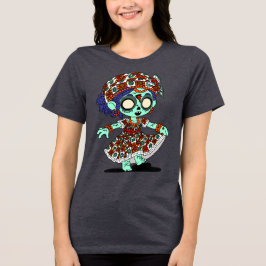 Camiseta Triblenda Zombie de África Occidental