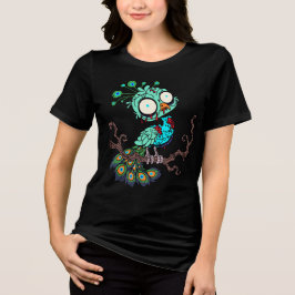 Camiseta Triblenda Zombie Peacock