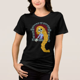 Camiseta Triblenda Zombie Rapunzel