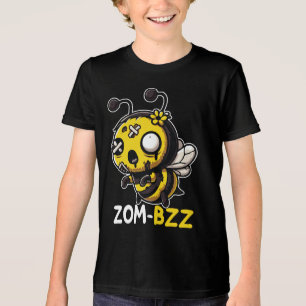 Camiseta Triblenda Zombzz Graciosa Abeja Como Zombie