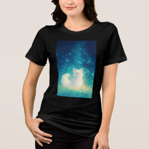 Camiseta Triblenda Zorro de Nieve Joya de Invierno