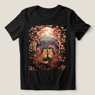 Camiseta Triblenda Zorros a la luz de la luna