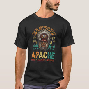 Camiseta Tríbol indígena del orgullo nativo indio apache