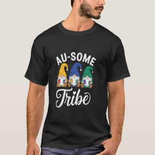 Camiseta Tribu Au-some Gnomos Autistas Conciencia del Autis