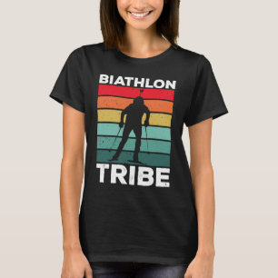 Camiseta Tribu biatlón Biatleta Campo Esquiando G