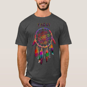Camiseta tribu colorida indígena indio yaqui