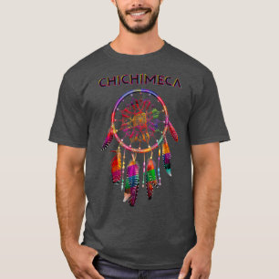 Camiseta Tribu colorida nativa mexicana chichimeca