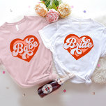 Camiseta Tribu de novia T-Shirt Bachelorette Retro Bride Te<br><div class="desc">Bachillerato de novia retro novia tee vintage novia de novia</div>
