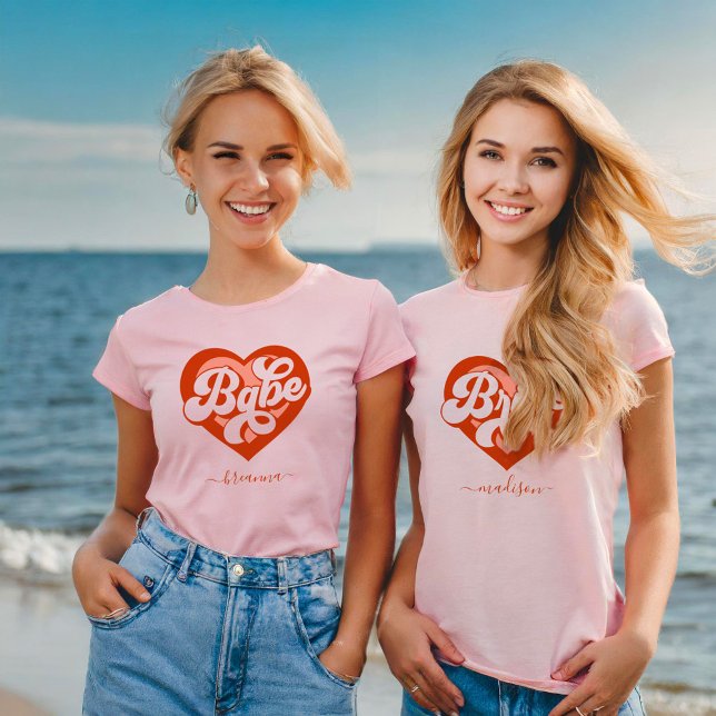 Camiseta Tribu de novia T-Shirt Bachelorette Retro Bride Te (Subido por el creador)