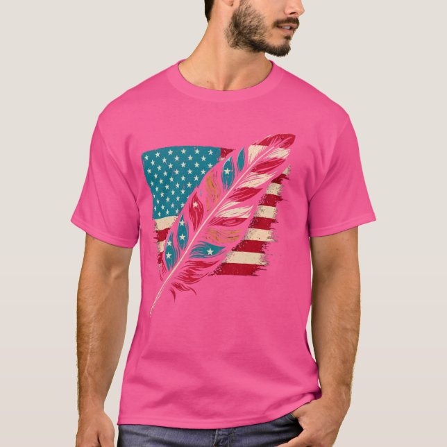 Camiseta Tribu Indígena Amerindia Cherokee Apache Nativa (Anverso)