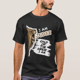 Camiseta Tribu israelí hebrea Obedee hijo de yah soy juda