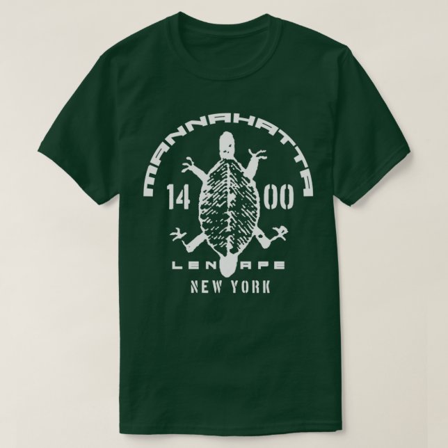 Camiseta tribu lenape (Diseño del anverso)