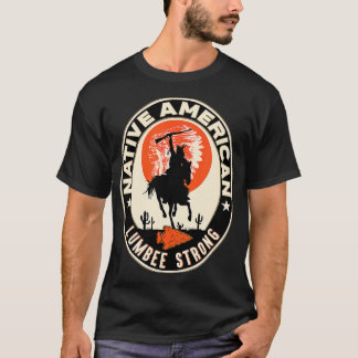 Camiseta Tribu Lumbee Nativo Estadounidense Orgullo Indio A