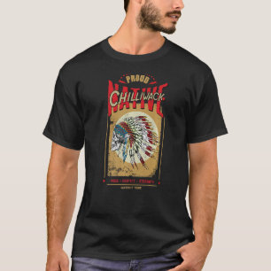 Camiseta Tribuna de guerreros indios nativos de Chilliwack