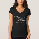Camiseta Tribuna de novias Boho Script Boda Bridesmaid<br><div class="desc">Celebra tu fiesta de bodas con estilo con nuestra "Boho Bridesmaid Bliss" Bride Tribe Boho Script Boda Bridesmaid T-Shirt. Esta camiseta rebosa el espíritu de elegancia y camaradería bohemia, lo que la convierte en una elección perfecta para fiestas de soltera, duchas de novias o festividades casuales de boda, en línea...</div>