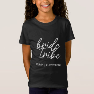 Camiseta Tribuna de novias   Niña flor moderna