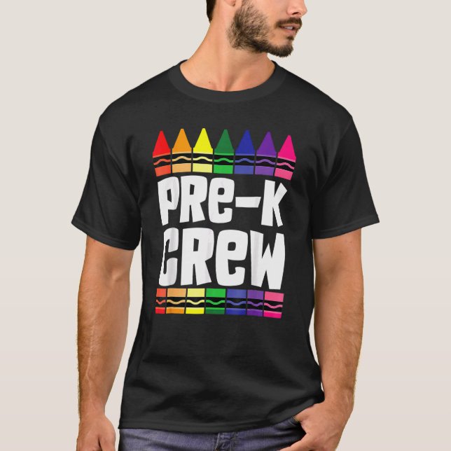 Camiseta Tribuna de Preescolar Preescolar De Vuelta Al Prof (Anverso)