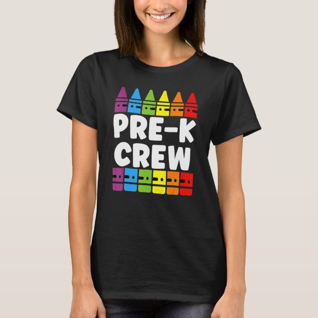 Camiseta Tribuna de Preescolar Preescolar De Vuelta Al Prof (Anverso)